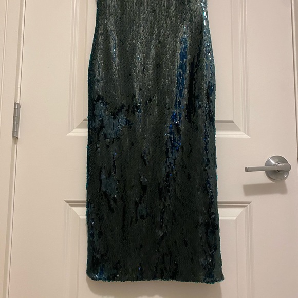 Dress the Population Green Sequin Dress S - Picture 8 of 15